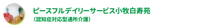 ピースフルデイリーサービス小牧白寿苑